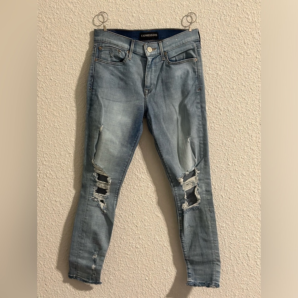 Express | stretch ankle legging mid rise